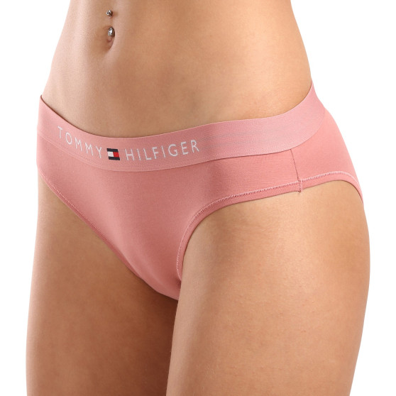 Cuecas para mulher Tommy Hilfiger rosa (UW0UW04145 TJ5)