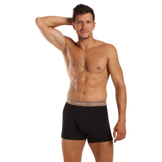 3PACK Boxers para homem Calvin Klein preto (U2662G-NOP)