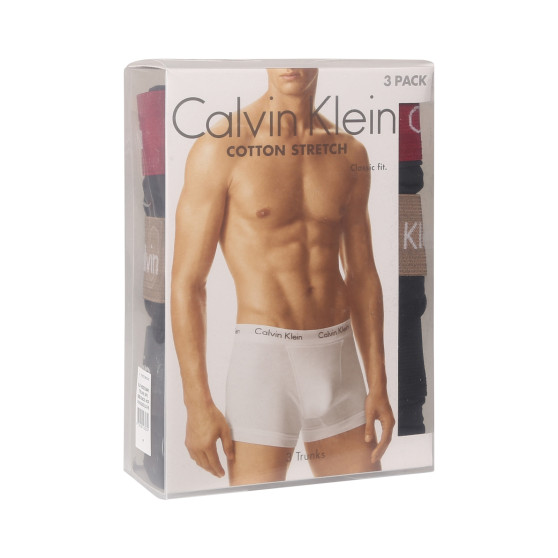 3PACK Boxers para homem Calvin Klein preto (U2662G-NOP)