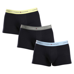 3PACK Boxers para homem Tommy Hilfiger azul escuro (UM0UM02763 0T9)