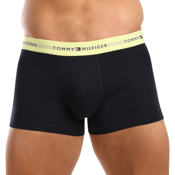 3PACK Boxers para homem Tommy Hilfiger azul escuro (UM0UM02763 0T9)