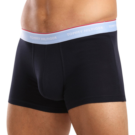 3PACK Boxers para homem Tommy Hilfiger azul escuro (UM0UM01642 0XV)