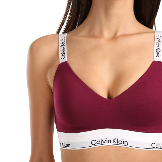 Soutien de senhora Calvin Klein roxo (QF7059E-VPG)