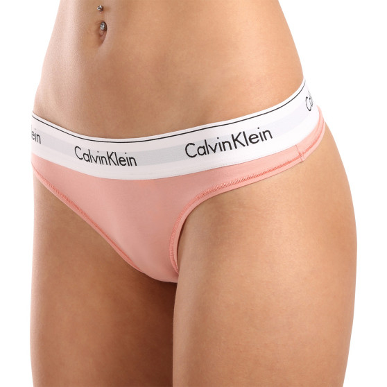 Tanga para mulher Calvin Klein rosa (F3786E-LWG)