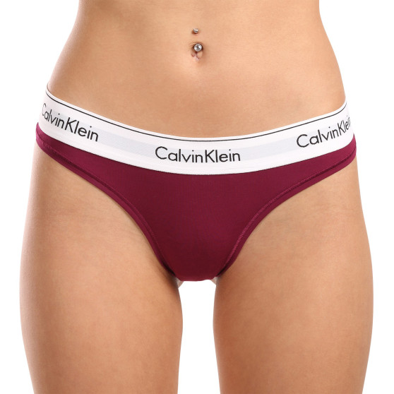 Tanga para mulher Calvin Klein roxo (F3786E-VGP)