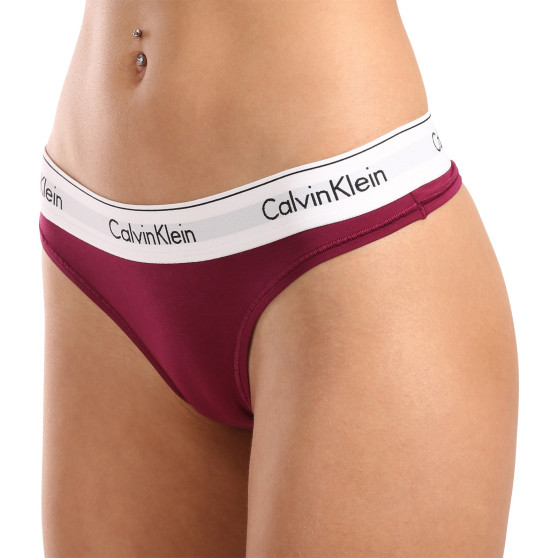 Tanga para mulher Calvin Klein roxo (F3786E-VGP)