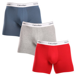 3PACK Boxers para homem Calvin Klein multicolorido (NB2381A-N2I)