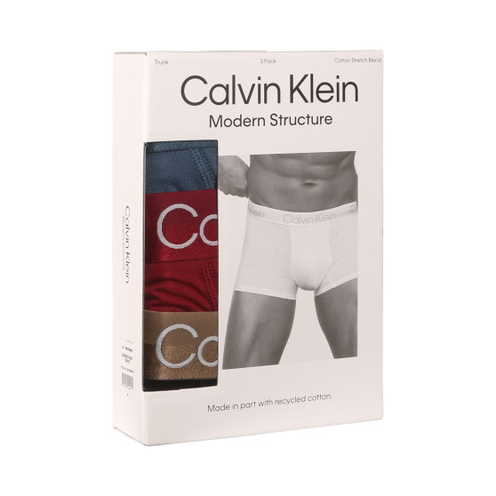 3PACK Boxers para homem Calvin Klein multicolorido (NB2970A-MCI)