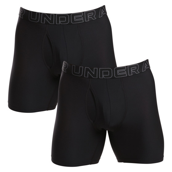 3PACK Boxers para homem Under Armour preto (1383884 001)