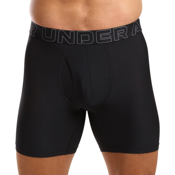 3PACK Boxers para homem Under Armour preto (1383884 001)