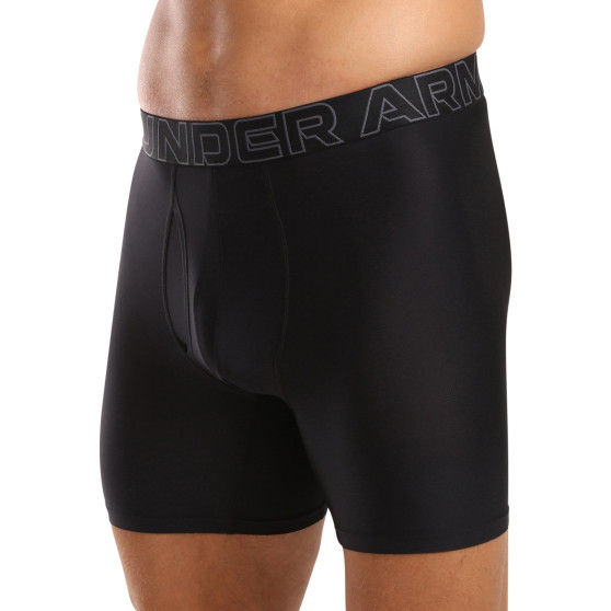 3PACK Boxers para homem Under Armour preto (1383884 001)