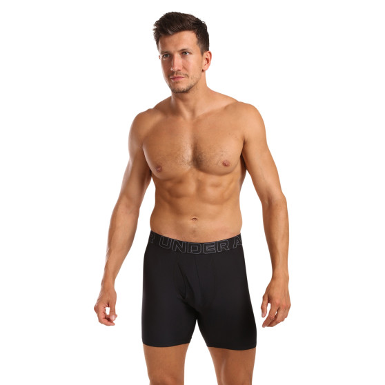 3PACK Boxers para homem Under Armour preto (1383884 001)