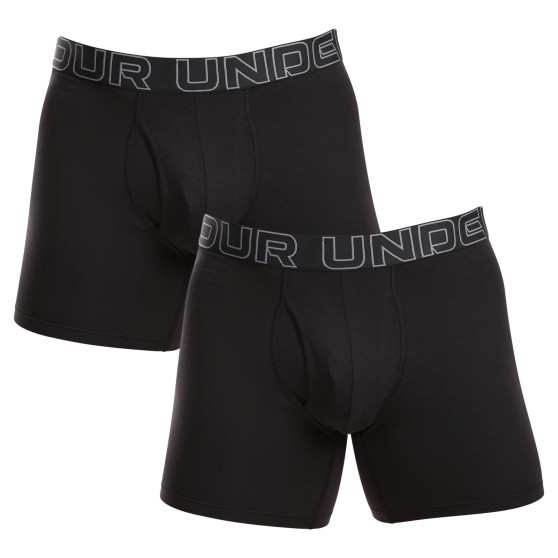 3PACK Boxers para homem Under Armour preto (1383889 001)