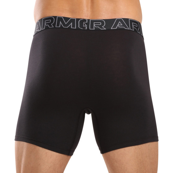 3PACK Boxers para homem Under Armour preto (1383889 001)