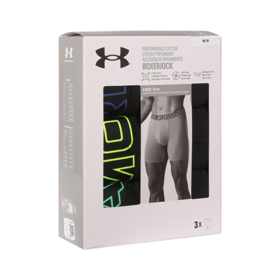 3PACK Boxers para homem Under Armour multicolorido (1383889 002)