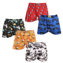 5PACK Boxers para homem Styx arte clássica borracha multicolorido (5A1474989)