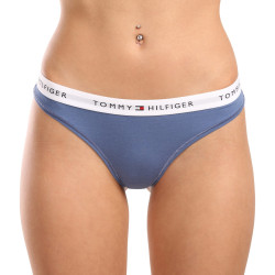 Tanga para mulher Tommy Hilfiger azul (UW0UW03835 C4Q)