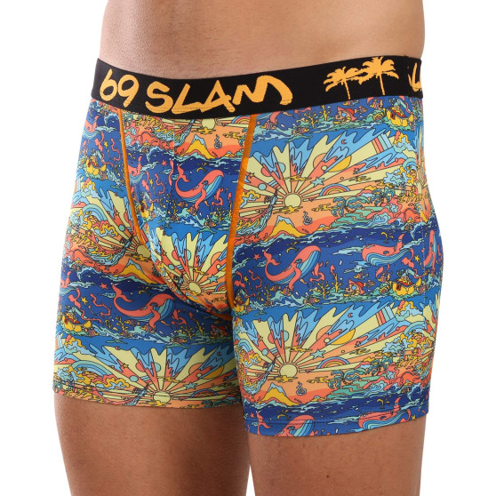 69SLAM Calções boxer para homem DYSTOPIA (MBYDTP-PO)