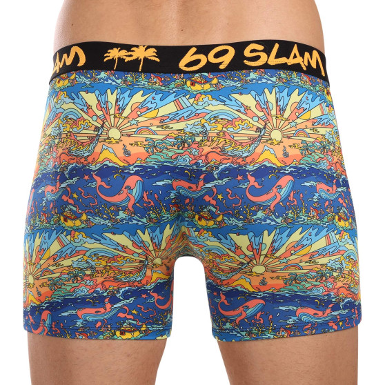 69SLAM Calções boxer para homem DYSTOPIA (MBYDTP-PO)