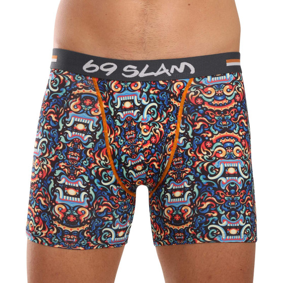 69SLAM Calções boxer para homem TOTEM BALI (MBYTBL-PO)