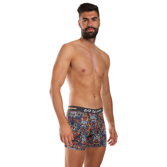 69SLAM Calções boxer para homem TOTEM BALI (MBYTBL-PO)