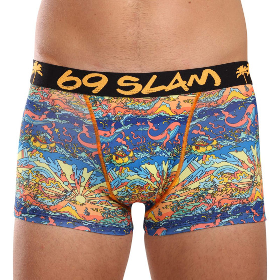 69SLAM Calções boxer para homem Hip DYSTOPIA (MSYDTP-PO)