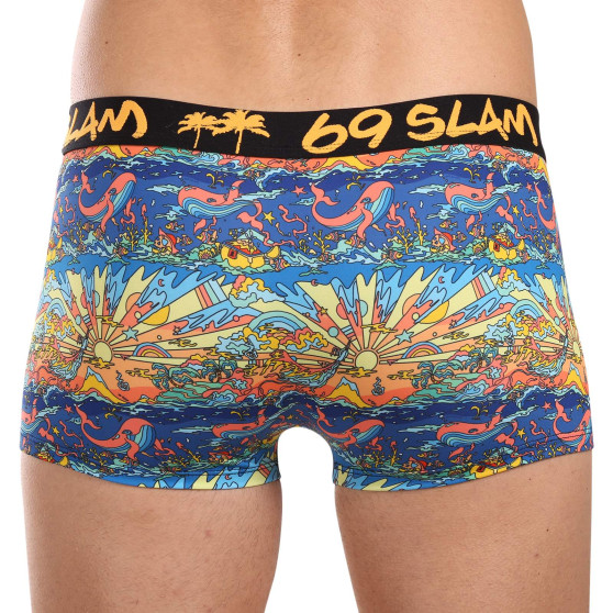 69SLAM Calções boxer para homem Hip DYSTOPIA (MSYDTP-PO)