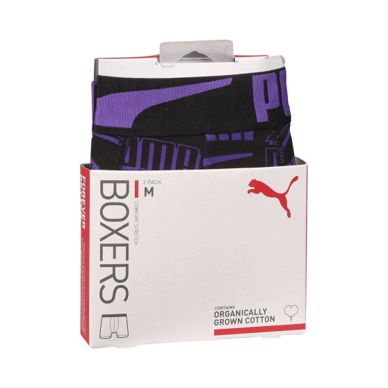 2PACK Boxers para homem Puma multicolorido (701225877 003)