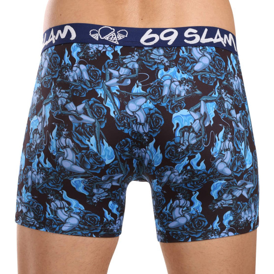 69SLAM Calções boxer para homem DEVIL GIRL (MCYDVG-PO)