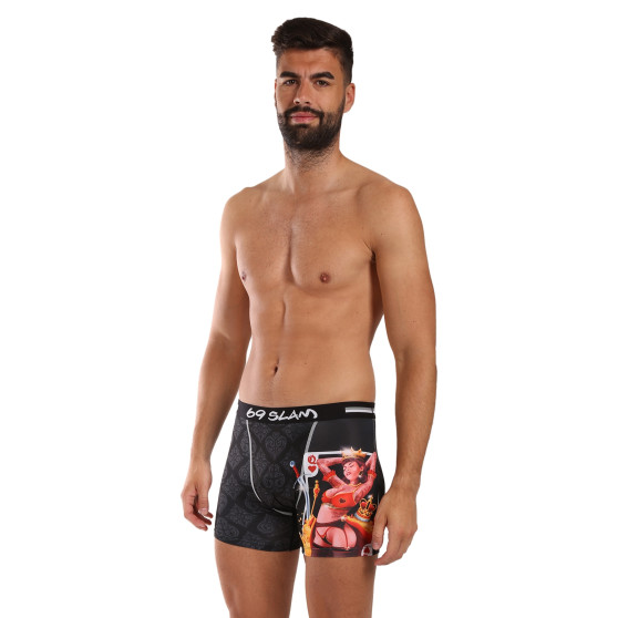 69SLAM Calções boxer para homem QUEEN OF HEART (MCYQOH-PO)