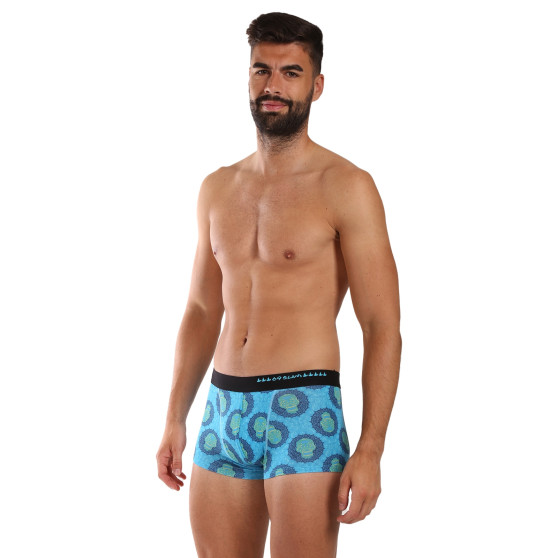 69SLAM Calções boxer para homem bambu de anca SKULL MANDALA (MHBSKM-BB)