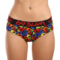 69SLAM Cuecas de mulher SKULL CONE em bambu (GWBSKC-BB)