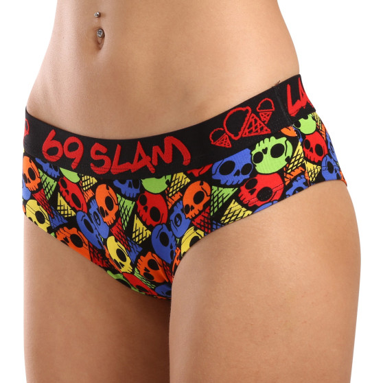 69SLAM Cuecas de mulher SKULL CONE em bambu (GWBSKC-BB)