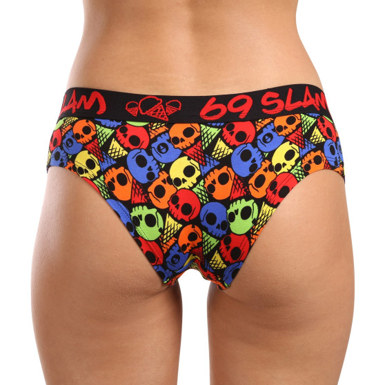 69SLAM Cuecas de mulher SKULL CONE em bambu (GWBSKC-BB)