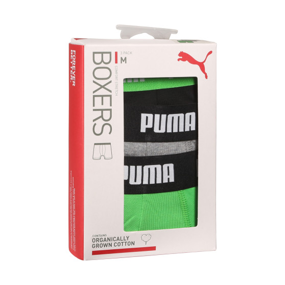 3PACK Boxers para homem Puma multicolorido (701226820 008)