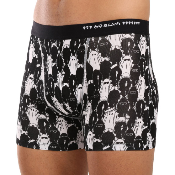 69SLAM Calções boxer para homem em bambu GHOST (MPBGHS-BB)