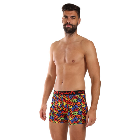 69SLAM Calções boxer para homem em bambu SKULL CONE (MPBSKC-BB)