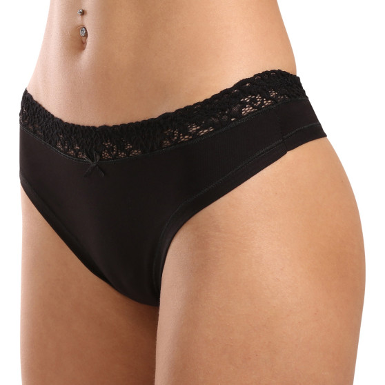 Tanga para mulher Lovelygirl preto (8307-black)