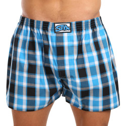 Boxers para homem Styx clássico de borracha superdimensionado multicolorido (E1034)