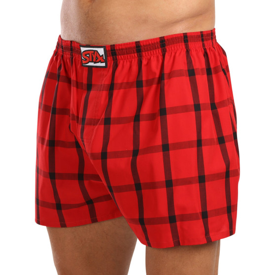 Boxers para homem Styx clássico de borracha superdimensionado multicolorido (E1031)