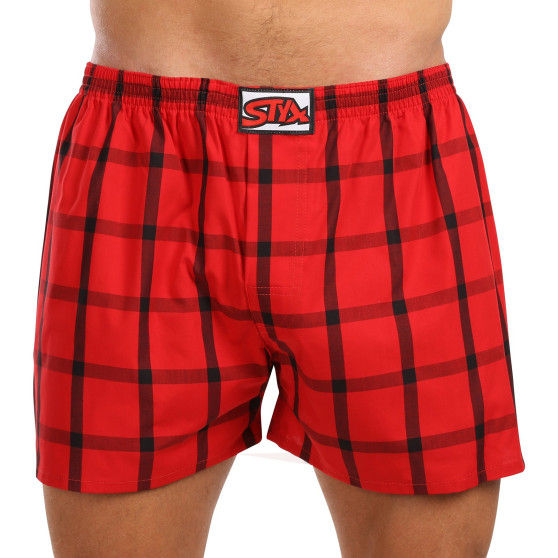 5PACK Boxers para homem Styx borracha clássica superdimensionado multicolorido (5E103135)