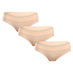 3PACK cuecas para mulher Lovelygirl bege (4999-nude)