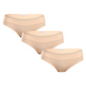 3PACK cuecas para mulher Lovelygirl bege (4999-nude)