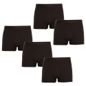 5PACK Boxers para homem Nedeto preto (5NB001)