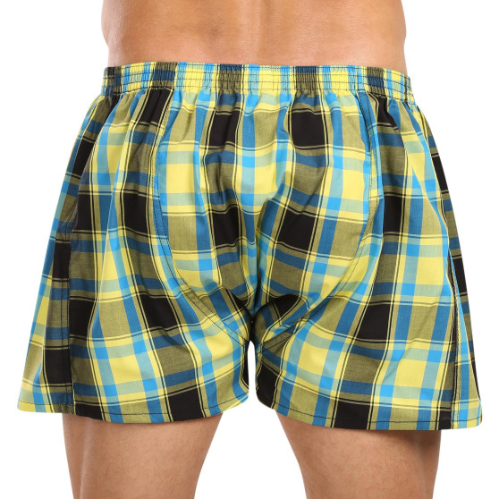 3PACK Boxers para homem Styx borracha clássica superdimensionado multicolorido (3E103133)