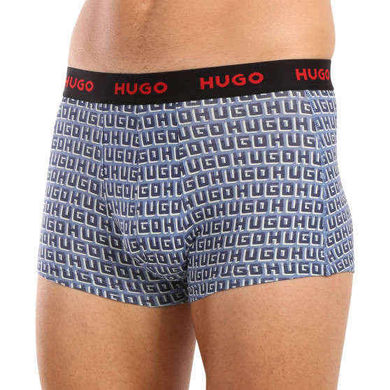 3PACK Boxers para homem HUGO multicolorido (50517894 975)