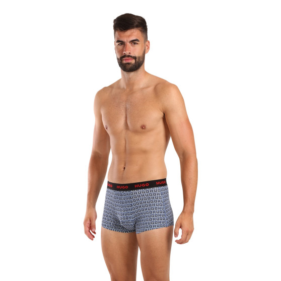 3PACK Boxers para homem HUGO multicolorido (50517894 975)