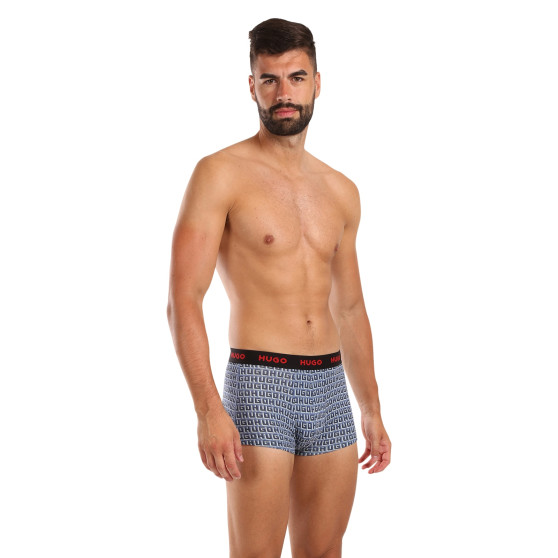 3PACK Boxers para homem HUGO multicolorido (50517894 975)