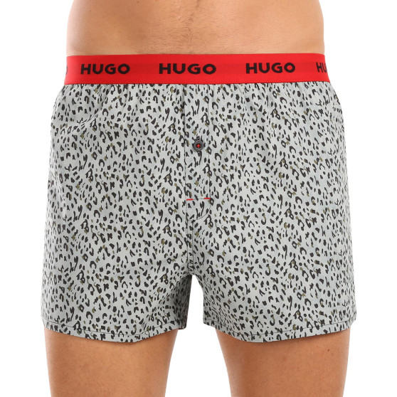 3PACK Boxers para homem HUGO multicolorido (50518079 972)