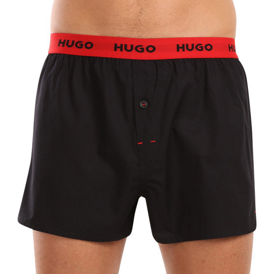 3PACK Boxers para homem HUGO multicolorido (50518079 972)